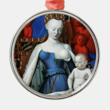 Vierge et enfant entourés par des anges - Fouquet Décoration De Noël
