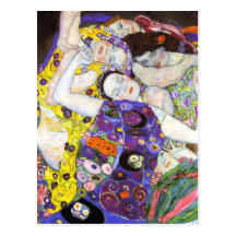 Vierge, Gustav Klimt Carte Postale