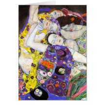 Vierge, Gustav Klimt Cartes De Vœux
