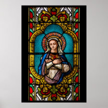 Vierge Marie Poster