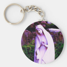 Vierge Marie pourpre changé Porte-clef