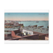 Vieux Bakou - vue de la Mer Caspienne - morya de V