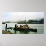 Vieux bateau de pêche d'Alaska Posters