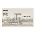 vieux bouteur cartes de visite professionnelles