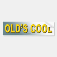 Vieux cool autocollant pour voiture