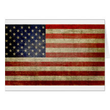 Vieux drapeau américain carte