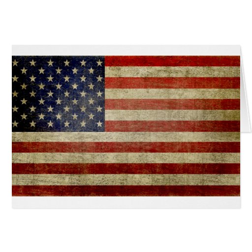 Vieux drapeau américain carte