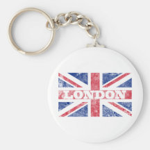 Vieux drapeau de Londres Porte-clefs