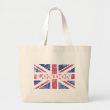 Vieux drapeau de Londres Sac Fourre-tout