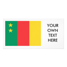 Vieux drapeau du Cameroun Photocartes