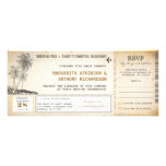 vieux invitations de mariage de vol de carte d'emb