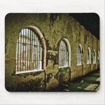 vieux mousepad de bâtiment tapis de souris