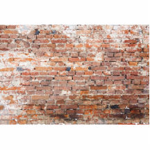 Vieux mur de briques découpage en acrylique