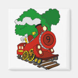 Vieux No.9 Magnets Pour Réfrigérateur