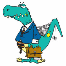 vieux personnage de dessin animé drôle de dinosaur photo sculptures