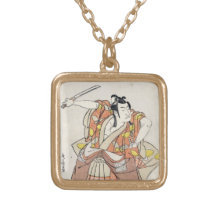 Vieux rouleau de guerrier vintage japonais frais d colliers