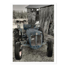 vieux tracteur cartes postales