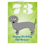 Vieux Weiner gris Cartes De Vœux