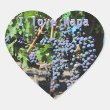 Vignoble de Napa Valley Autocollants
