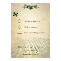 Vignoble toscan vintage d'établissement vinicole é invitations