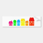 Ville colorée adhésifs pour voiture