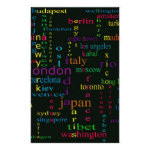 ville dans une ville, papier à lettre