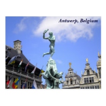 Ville d'Anvers Carte Postale