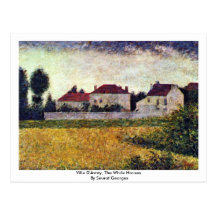 Ville D'Avray, les Chambres de blanc par Seurat Ge Cartes Postales