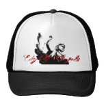 Ville de chapeau de camionneur d'anges casquettes de camionneur