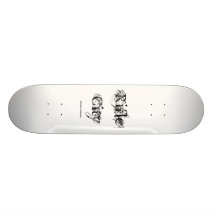 Ville de fusil plateaux de skateboards customisés