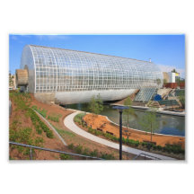 Ville d'Oklahoma, pont en cristal Photo Sur Toile