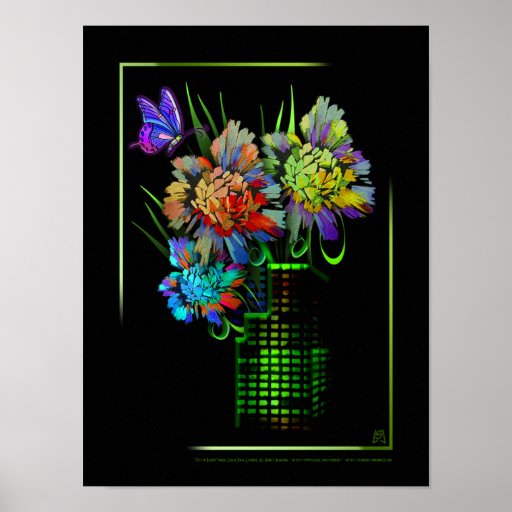 Ville en fleur posters