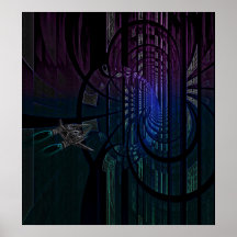 Ville en spirale poster