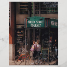 Ville - épicerie de gourmet de St de l'eau Prospectus
