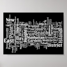 Villes de New York City Posters