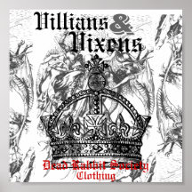 Villians et Vixens Poster