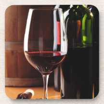 Vin rouge sous-bocks
