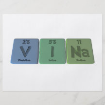 Vina en tant que sodium d'iode de vanadium prospectus
