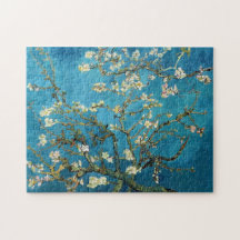 Vincent van Gogh, arbre d'amande de floraison Puzzle Avec Photo