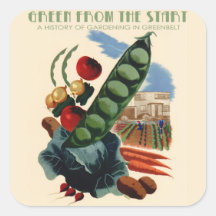 Vintage Greenbelt stickers