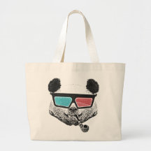 Vintage panda 3-D glasses Sacs