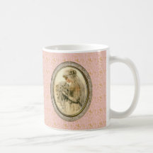 Vintage Pink More Beautiful Bride Framed Mug