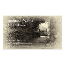 Vintage sepia rural Business Cards