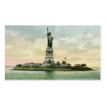 Vintage "statue de la liberté " cartes de visite professionnelles