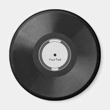 Vinyl.Record Magnets Pour Réfrigérateur