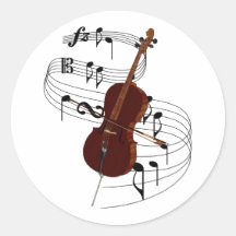 Violoncelle Adhésif
