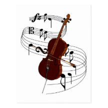 Violoncelle Cartes Postales