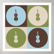 Violoncelle d'art de bruit posters