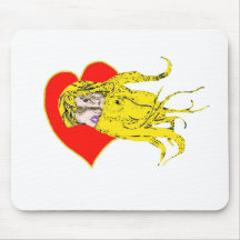 VISAGE BLOND.png Tapis De Souris