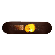 Visage de bébé skateboards personnalisés